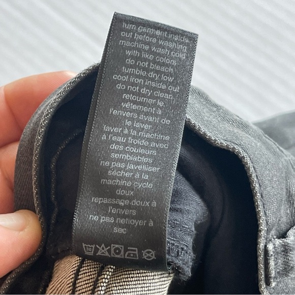 NEW JHON VARVATOS USA Classic Straight Grey Jeans Men Size 38 - Picture 11 of 14